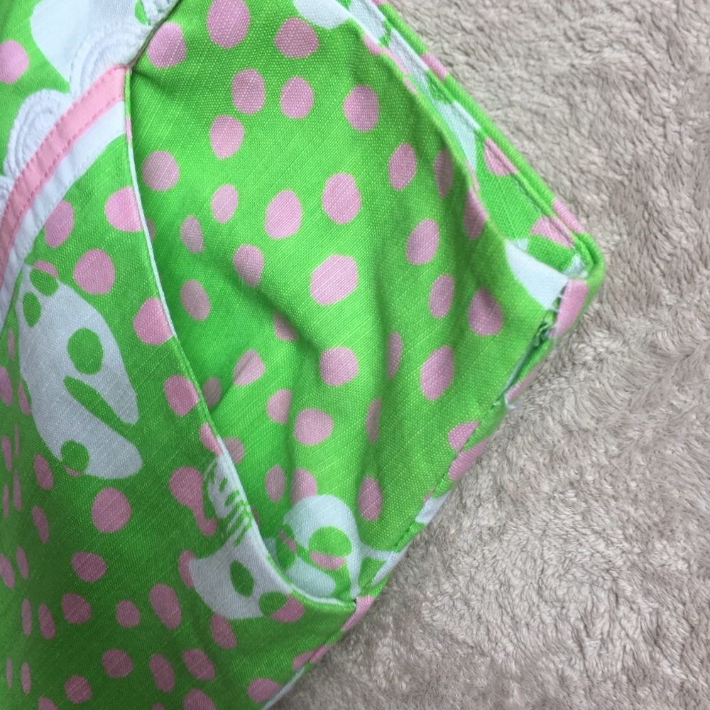Lilly Pulitzer Not So Crabby Mini Skirt, Size 12 - Picture 2 of 8
